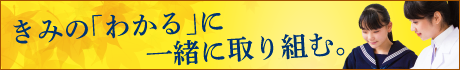 きみの「わかる」に一緒に取り組む